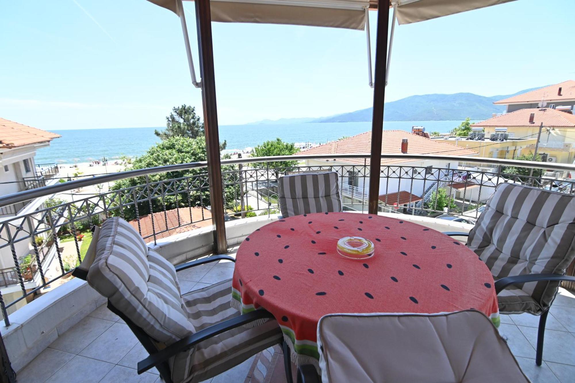 Villa Amalia Sun Beach Nea Vrasna Exterior photo