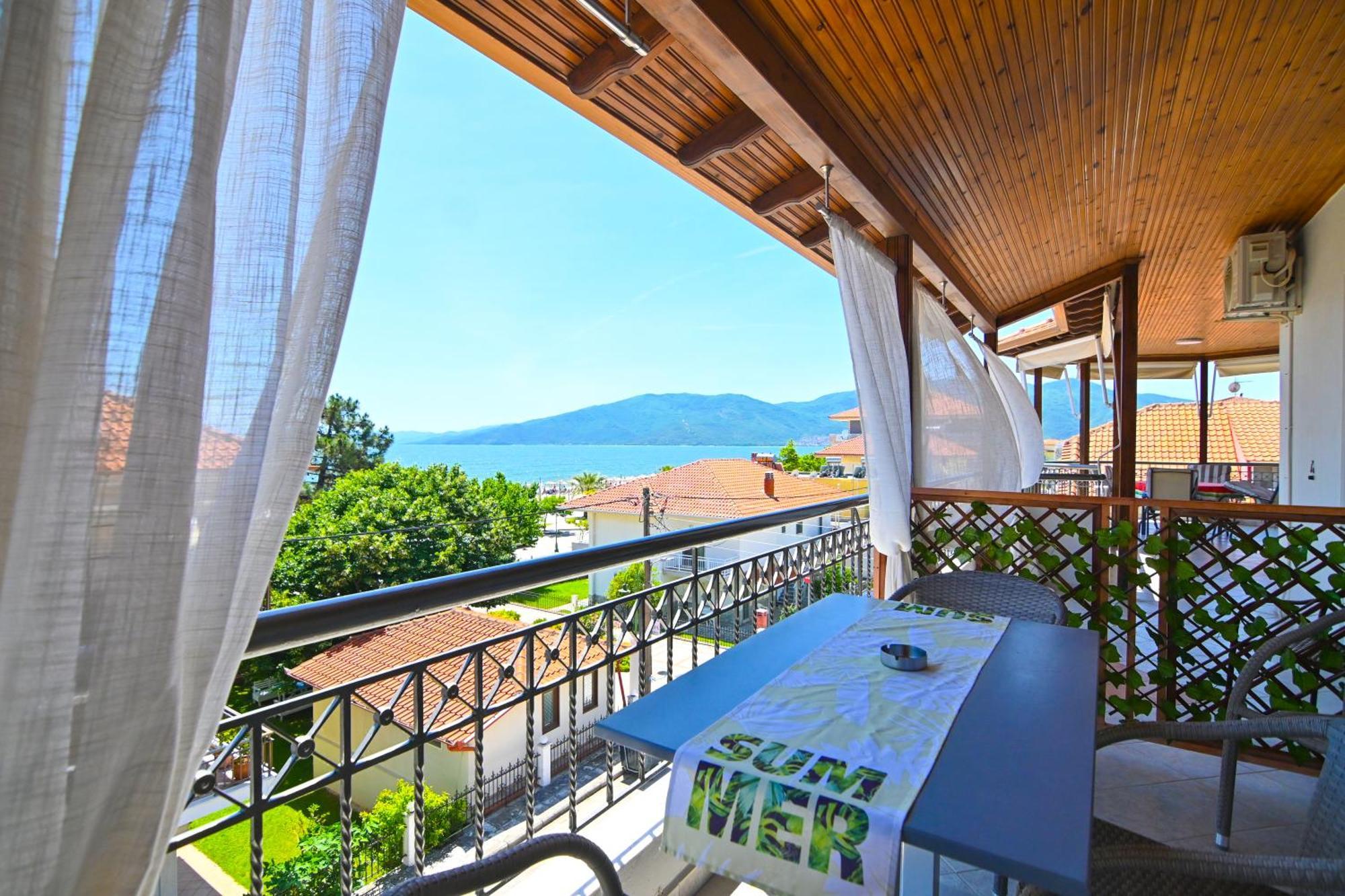Villa Amalia Sun Beach Nea Vrasna Exterior photo